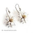 （画像用） デイジーのお花　再販 ピアス　または　クリップ