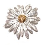 デイジーお花ブローチ