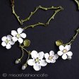 （画像用） 真珠　お花ネックレス