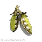 マイケルミショー　ピアス 真珠えんどう豆　再販