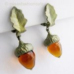 Michaud イヤリング カシの木どんぐり 再販！
