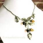 Michaud ネックレス カシの木・どんぐり