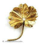 ハゴロモ草の雫　ブローチ マイケルミショー美術館