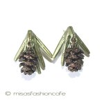 マイケルミショー　 松ぼっくり　ピアス