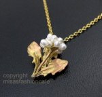 Michaud ネックレス たんぽぽ