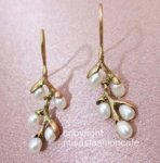 Michaud ピアス 猫柳