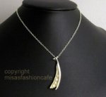 マイケルミショー　再販！ 真珠・銀の豆ネックレス