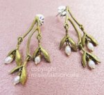 Michaud ピアス 小麦