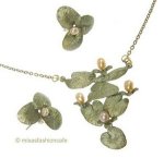 Michaud ピアス 真珠の睡蓮　再販！