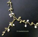 Michaudネックレス再販！ 真珠カロライナの花