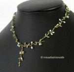 Michaudネックレス再販！ 真珠カロライナの花