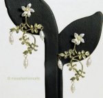 Michaud ピアス ジャスミン