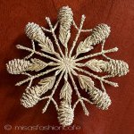 マイケルミショー　鍋敷き 松ぼっくり　松の木