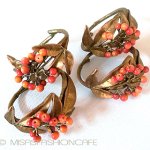 マイケルミショー　ナナカマド ナプキンリング　４個セット