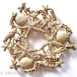 マイケルミショー　鍋敷き ビーチ　海デザイン