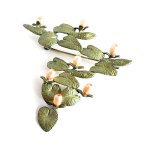 マイケルミショー　再販 真珠・睡蓮の花ブローチ