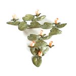 マイケルミショー　再販 真珠・睡蓮の花ブローチ