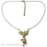 マイケルミショーネックレス 天然石グズベリーの果実