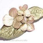 マイケルミショー再販 アジサイの花　ブローチ