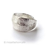 マイケルミショー　指輪 ユーカリ銀葉　リング