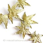 マイケルミショーブローチ ひらひら揺れる　もみじ　