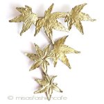 マイケルミショーブローチ ひらひら揺れる　もみじ　