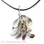 マイケルミショー　再販 ヤドリギ真珠ネックレス