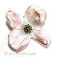 （画像用） マイケルミショー　再販！ ハナミズキの花ブローチ