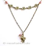 マイケルミショー　セット 真珠と24Kgpクローバー　