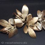 マイケルミショー　つつじ ナプキンリング　４個セット