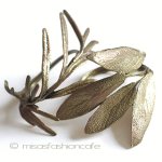 ミショー　ナプキンリング ローズマリー＆セージ