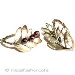 マイケルミショー　再販 ナプキンリング　オリーブ