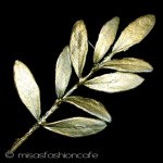 マイケル　ミショー オリーブ ブローチ