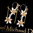 （画像用） Michaud　オニオンの花 イヤリングまたはピアス　