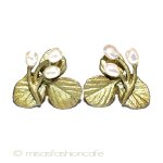 マイケルミショー　ピアス 真珠　苺　再販！