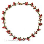 真珠のクランベリー パールの実ネックレス