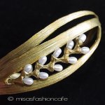 マイケル・ミショー　新着 真珠のお米バングル