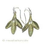 ハーブ：セージ　再販！ ピアス　または　クリップ