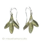 ハーブ：セージ　再販！ ピアス　または　クリップ