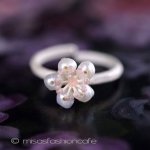 マイケルミショーリング 真珠ケシパールの桜　