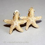 マイケル　ミショー　 ヒトデ24Kgpイヤリング