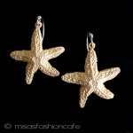 マイケルミショー　ヒトデ ピアス　または　クリップ