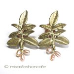 マイケルミショー　真珠 藤の花　イヤリング