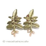 マイケルミショー　真珠 藤の花　イヤリング