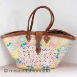 モロッコ製 かごバック　大