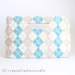 ＭＯＹＮＡ.NY　モイナ 全面ビーズ刺繍　バッグ