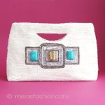 MOYNA モイナ バッグ ターコイズジュエル