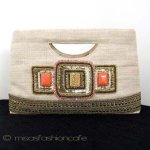 MOYNA モイナ バッグ コーラルジュエル