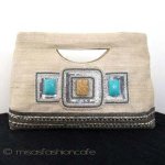 MOYNA モイナ バッグ ターコイズジュエル