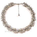 Trifari　 トリファリ 銀葉RSネックレス